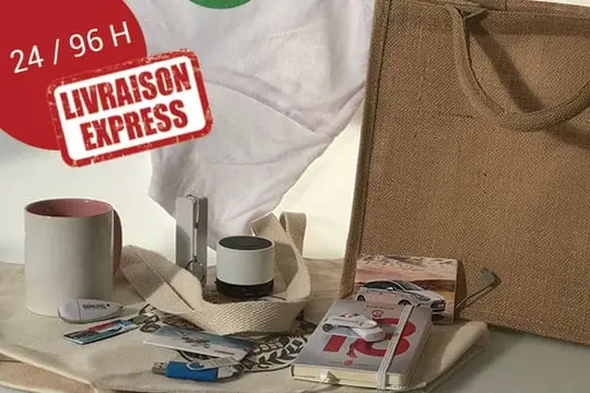 Gamme d’objets publicitaires express