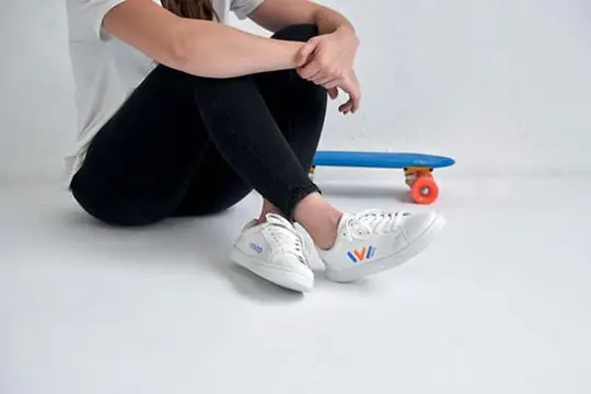 Baskets personnalisées avec un logo