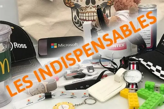 Sélection de produits personnalisables