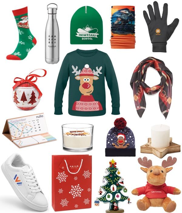 Sélection de cadeaux d'entreprises End of Year