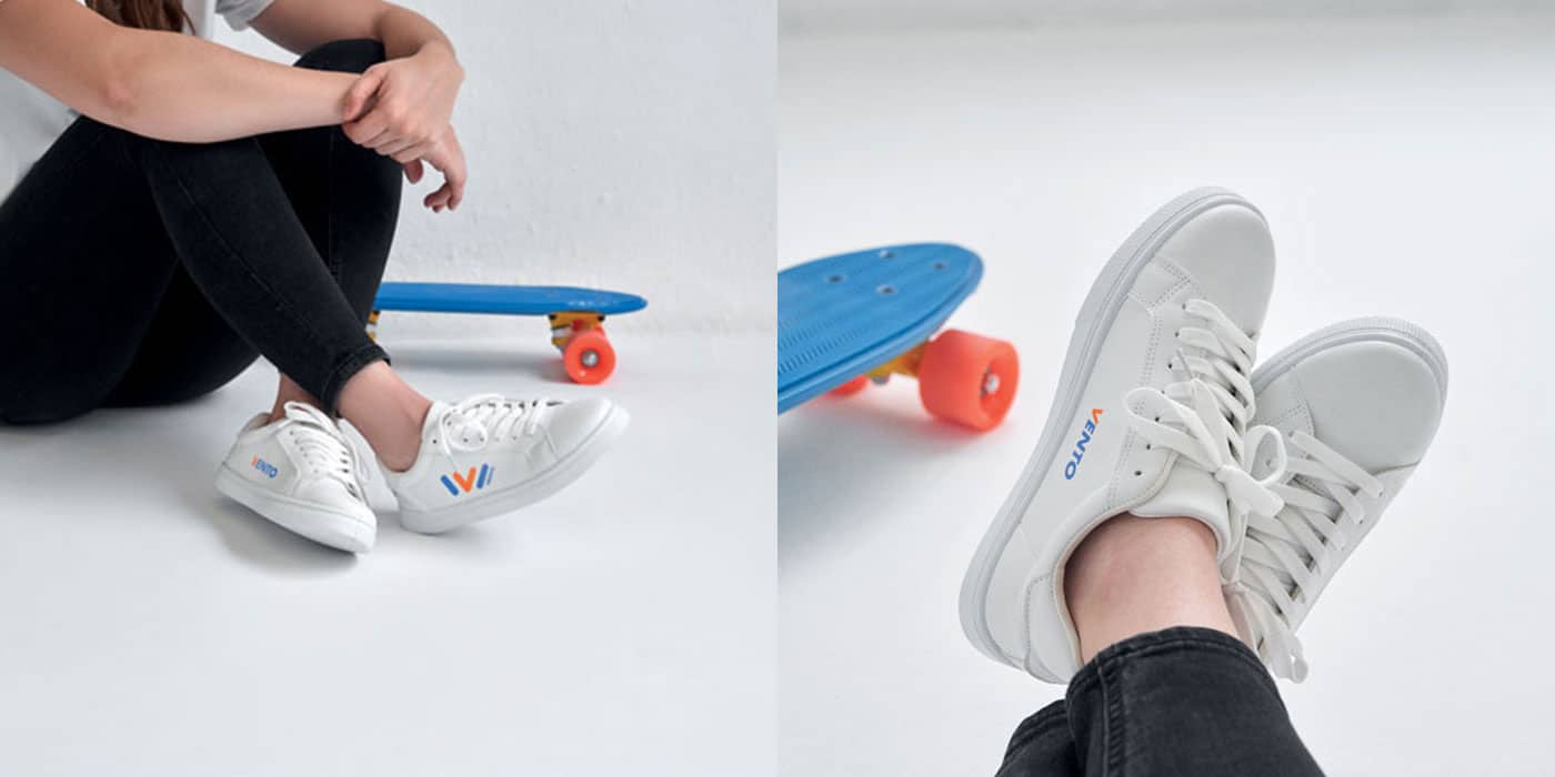 Baskets personnalisées avec logo