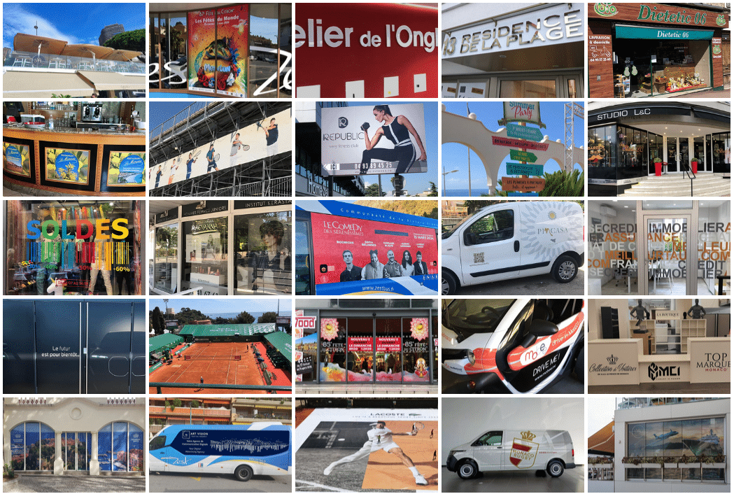 Enseignes publicitaires - Signalétique