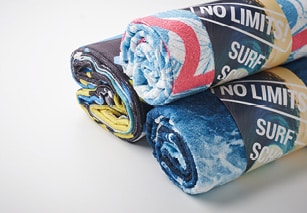 Serviettes sur mesure, couvertures sur mesure