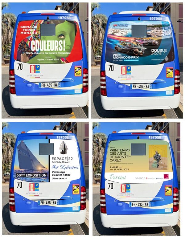 Publicité sur bus ZEST